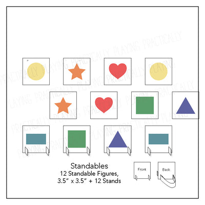 Shapes Card Pack Bundle 2
