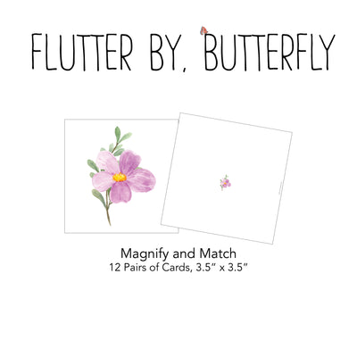 Flutter By, Butterfly Look and Find Card Pack