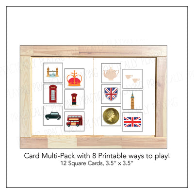 Jubilee Card Pack with Matching Print and Fold Storage Box
