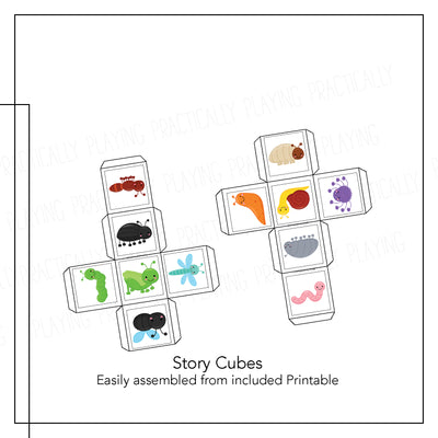 Cute Bugs Card Pack & Print and Fold Box