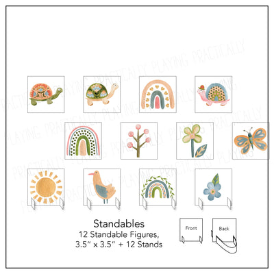Summer Turtles Card Pack & Print and Fold Box