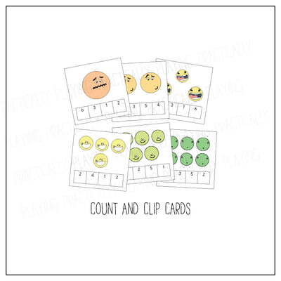 Emotional Scale Card Pack & Print and Fold Box A