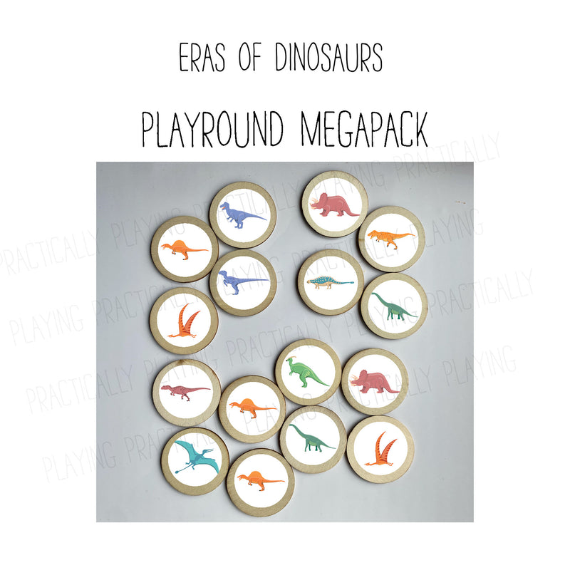 Eras of Dinosaurs PlayRound Mega Pack