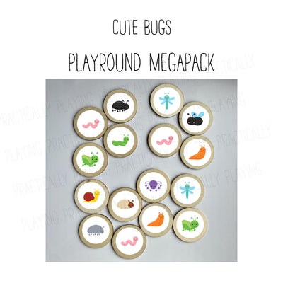 Cute Bugs PlayRound Mega Pack