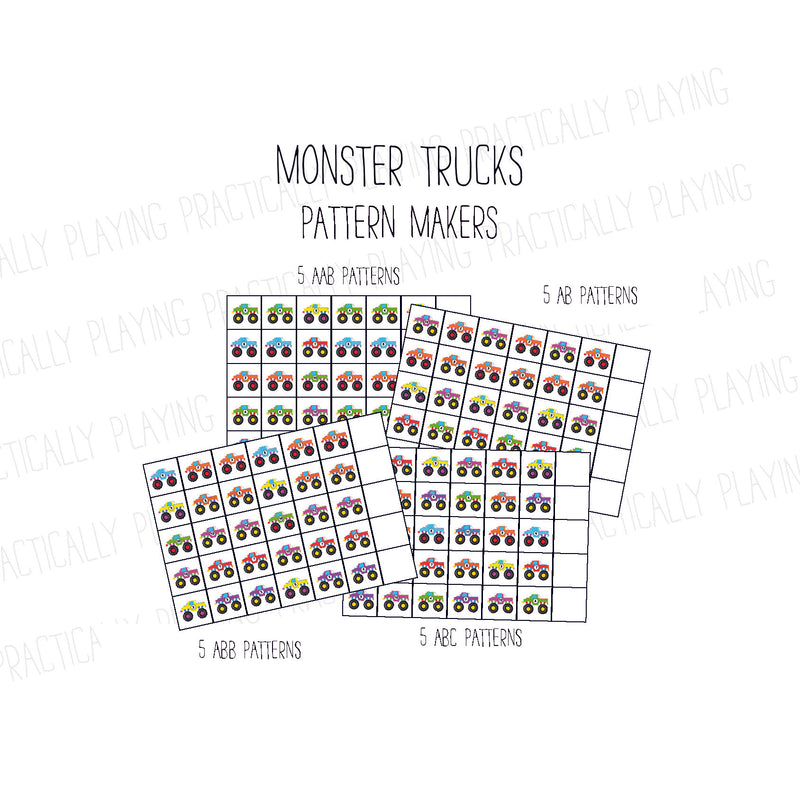 Monster Trucks PlayRound Mega Pack A