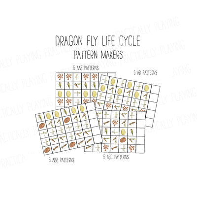 Dragonfly Life Cycle PlayRound Mega Pack