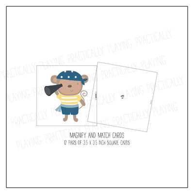 Pirate Adventures Card Pack & Print and Fold Box B