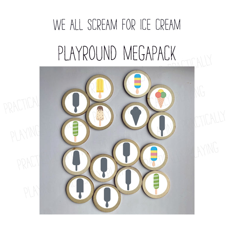 Ice Cream PlayRound Mega Pack B