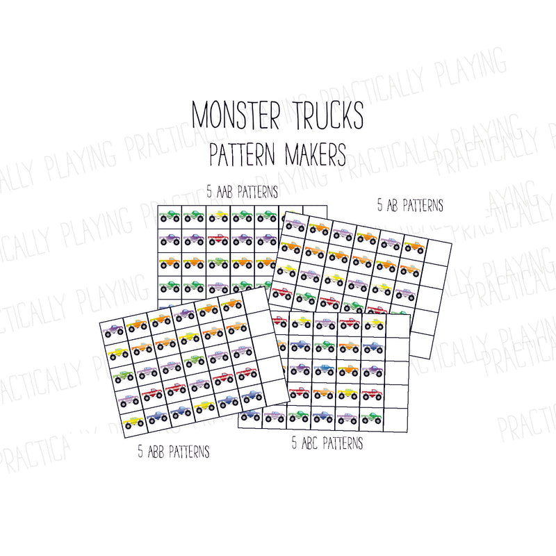 Monster Trucks PlayRound Mega Pack B