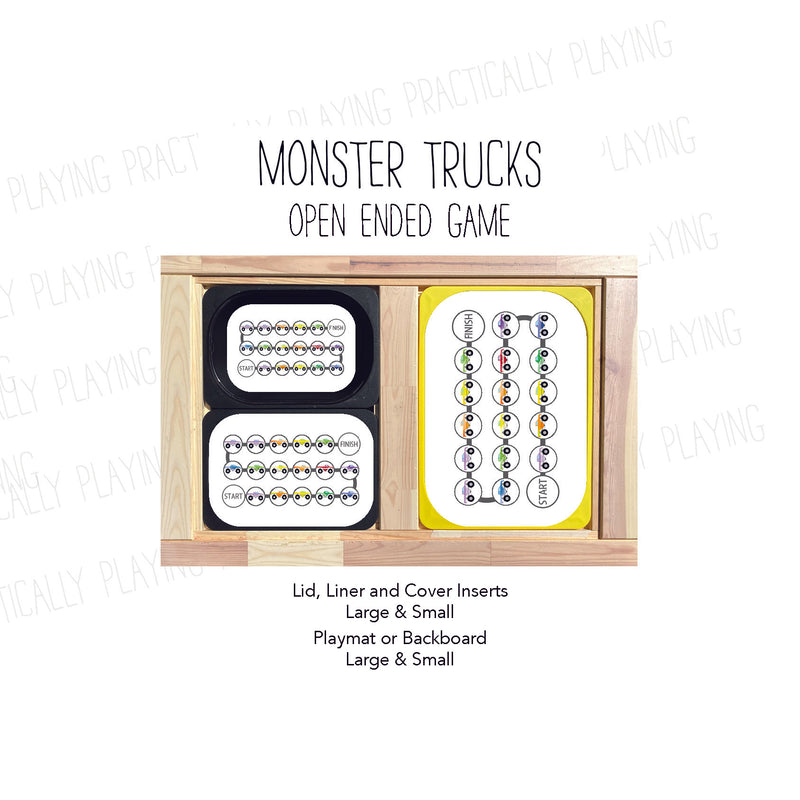 Monster Trucks PlayRound Open Ended Game B