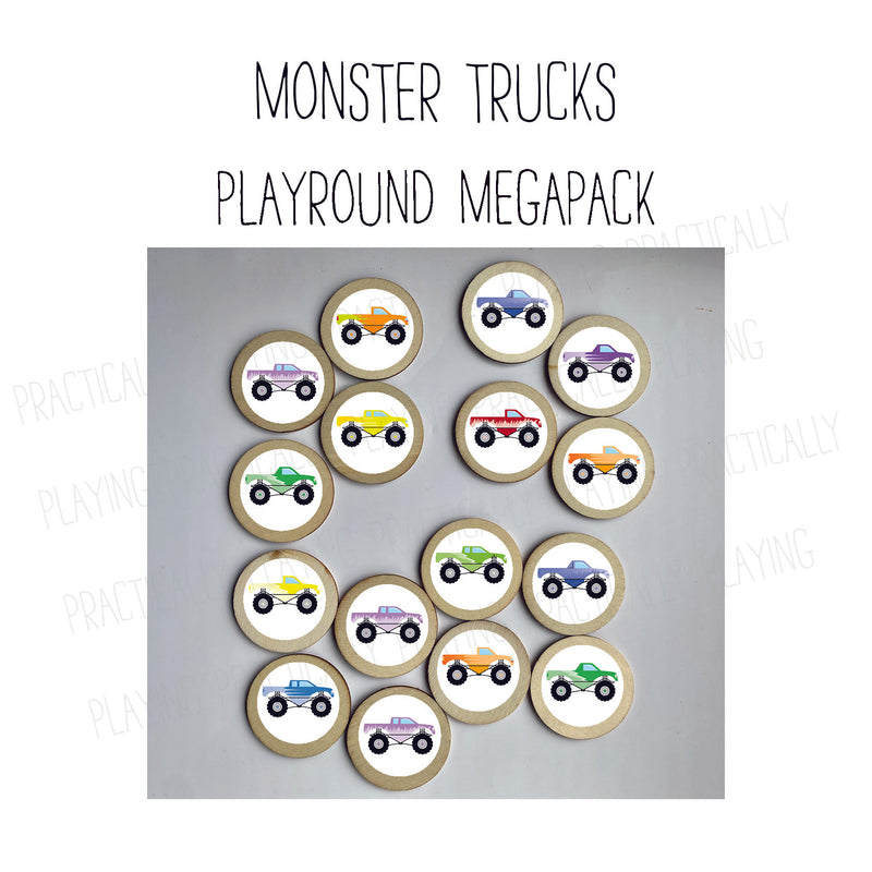 Monster Trucks PlayRound Mega Pack B