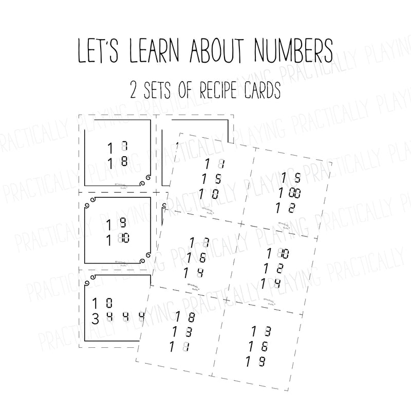 Learning Numbers PlayRound Mega Pack 3