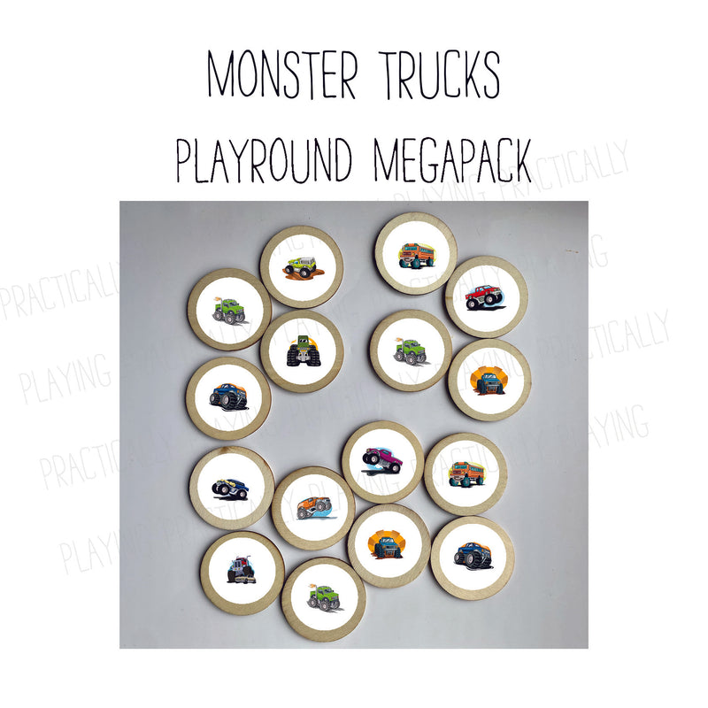 Monster Trucks PlayRound Mega Pack C