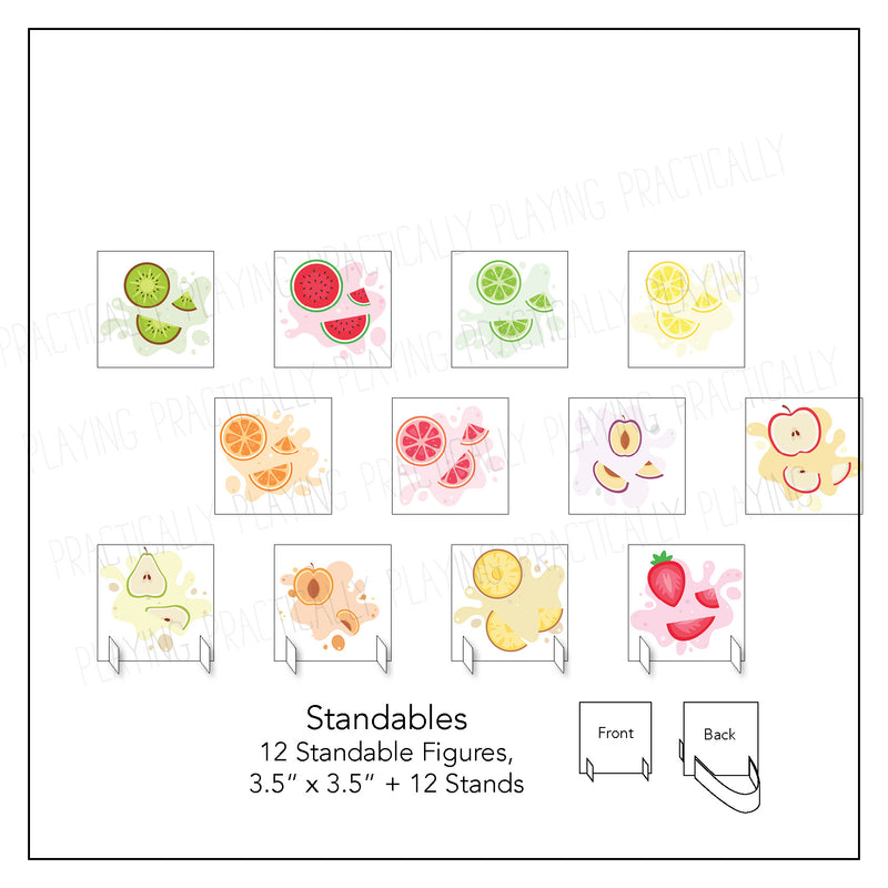 Lemonade Stand Card Pack & Print and Fold Box C