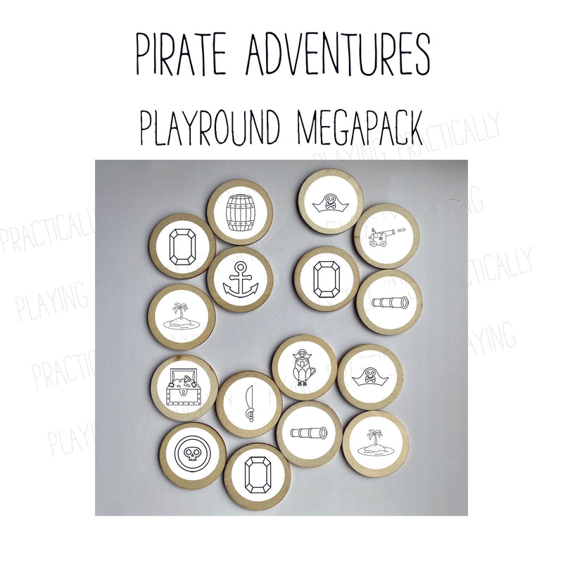 Pirate Adventures PlayRound Mega Pack D