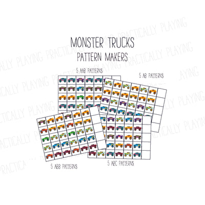 Monster Trucks PlayRound Mega Pack D