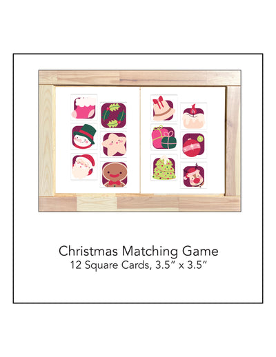 Cute Christmas Matching Cards