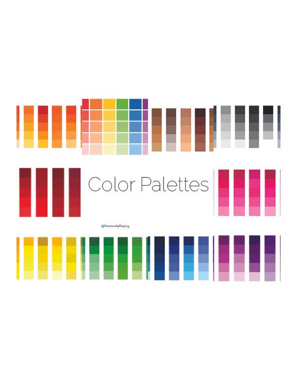 Color Palettes Insert Pack – Practically Playing