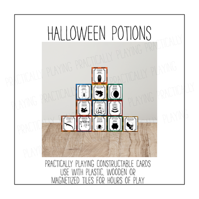 Halloween Potion Labels Constructable Mini Pack