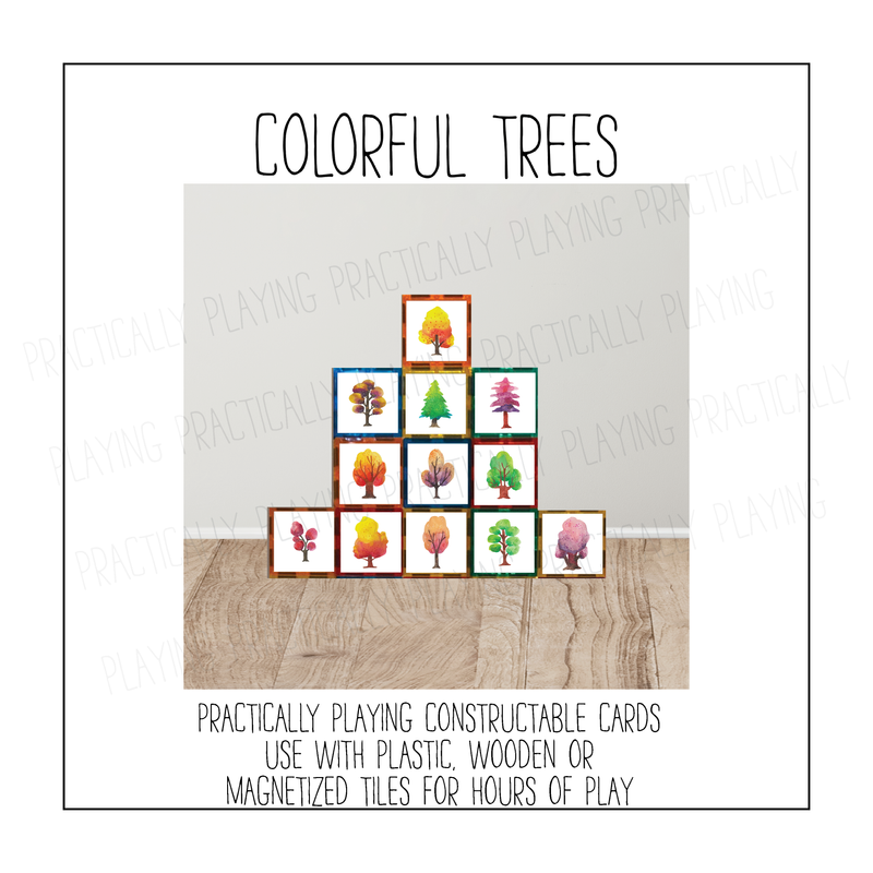 Colorful Trees Constructable Mini Pack
