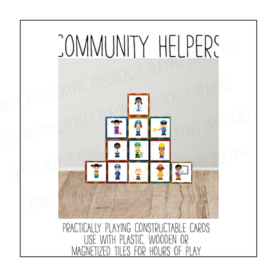 Community Helpers and Village Constructable Mini Pack