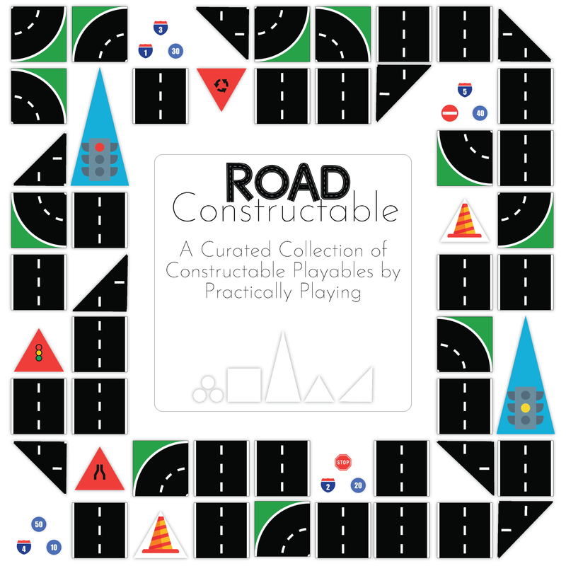 Road Constructable- Cricut Print and Cut Compatible