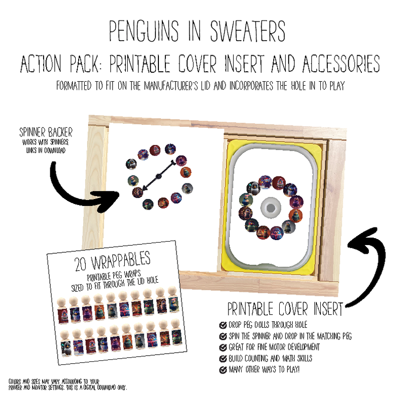 Penguins Cover Action Pack