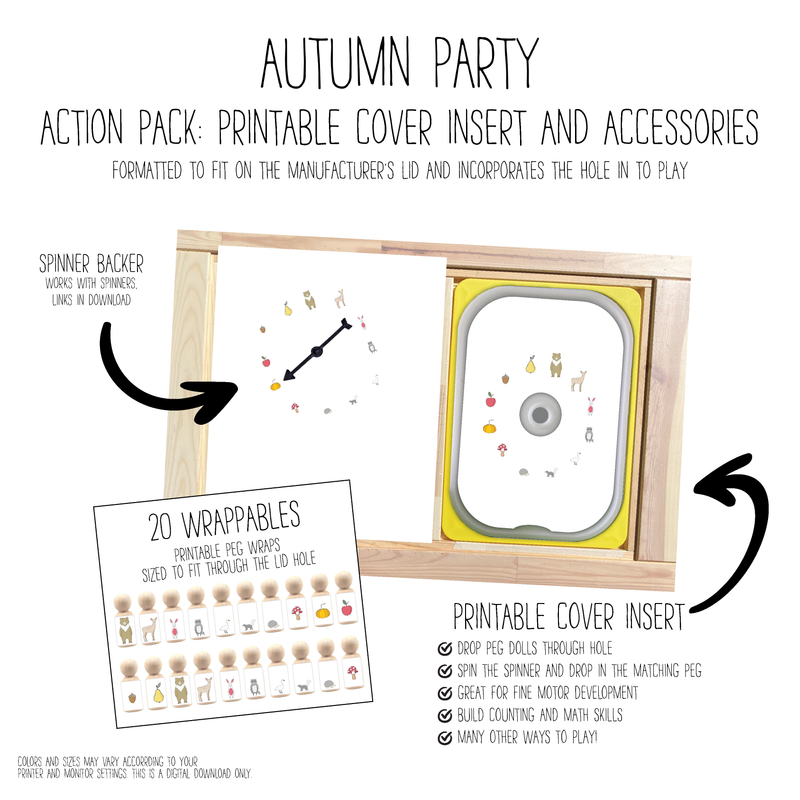 Autumn Party Cover Action Pack