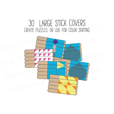 Metropolis Craft Stick Covers and Toppers