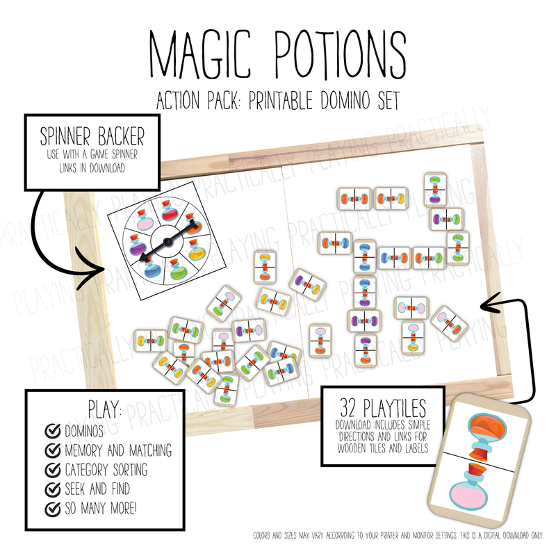 Magic Potion Kitchen Domino Game Pack