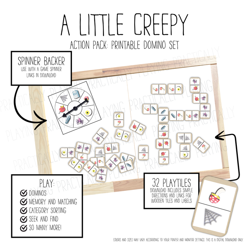 A Little Creepy Domino Game Pack
