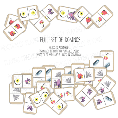 A Little Creepy Domino Game Pack