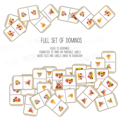 World of Sweets Domino Game Pack