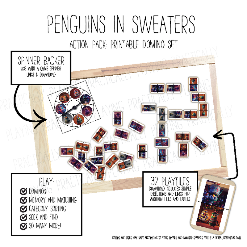 Penguins Domino Game Pack