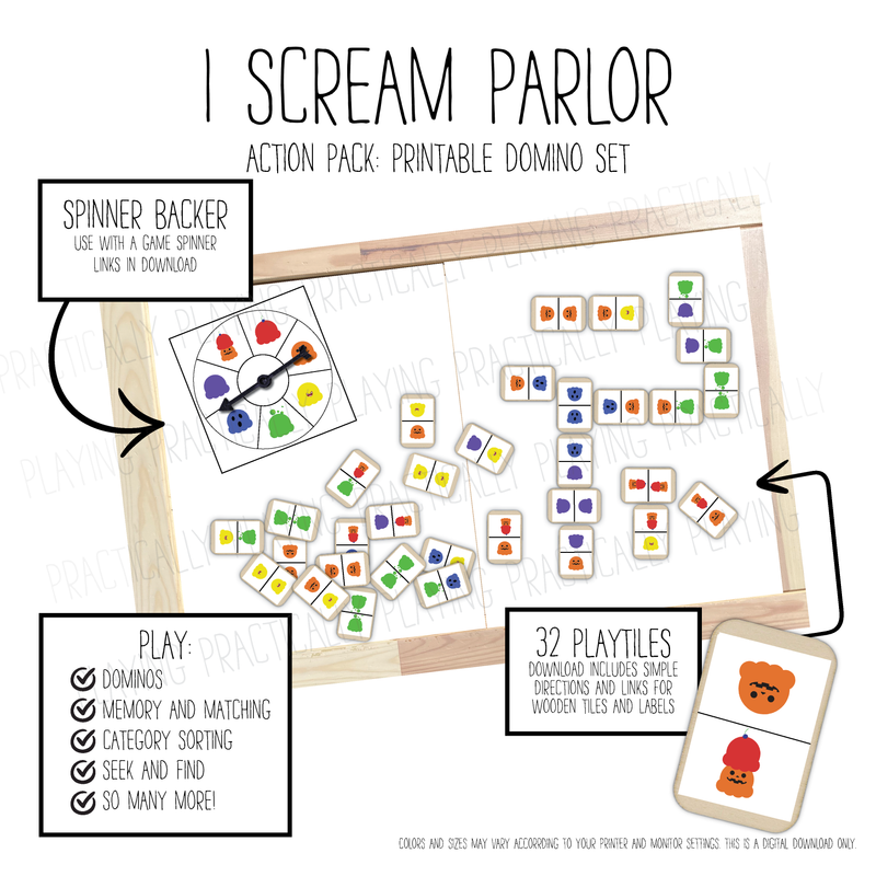 I Scream Parlor Domino Game Pack