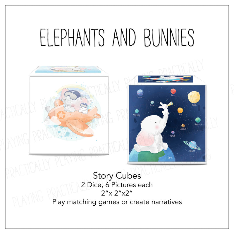 Bunny and Elephant Card Pack