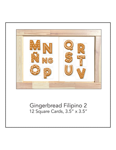 Gingerbread Letters, Filipino