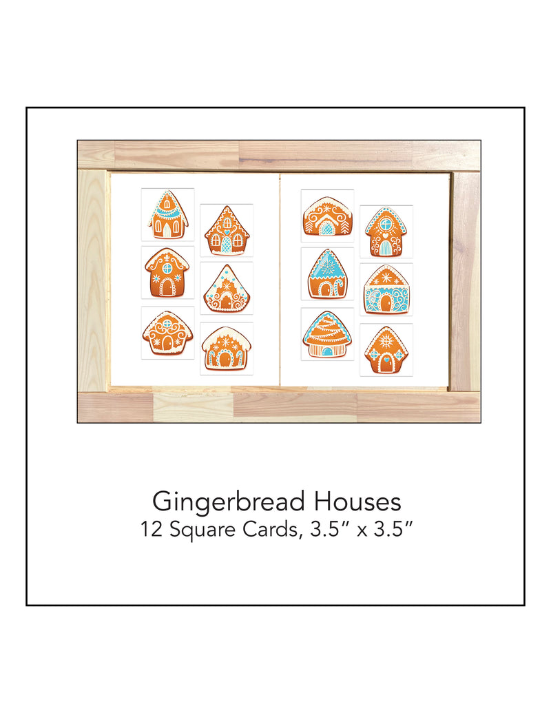 Gingerbread House Cards