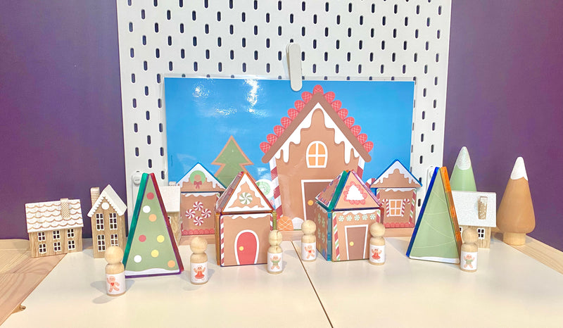 Gingerbread House Kit Constructable- Cricut Print and Cut Compatible