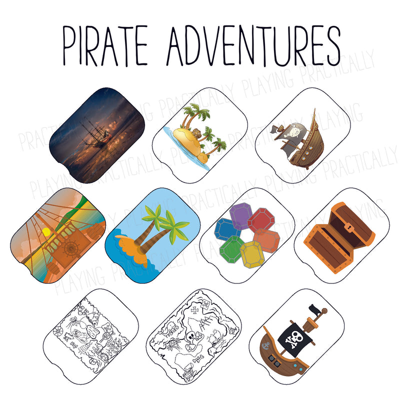 Pirate Adventures Printable Insert Pack