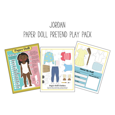 Paper Doll Dramatic Play Pack