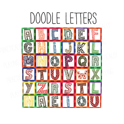 Doodle Alphabet Constructable