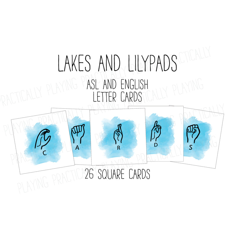 Lakes and Lily Pads Letter Pack