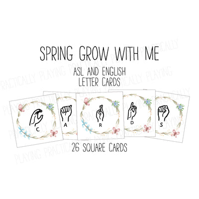 Spring Grow with Me Letter Pack