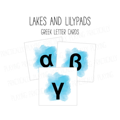 Lakes and Lily Pads Letter Pack