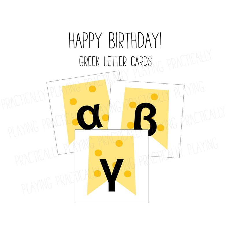 Happy Birthday Letter Pack