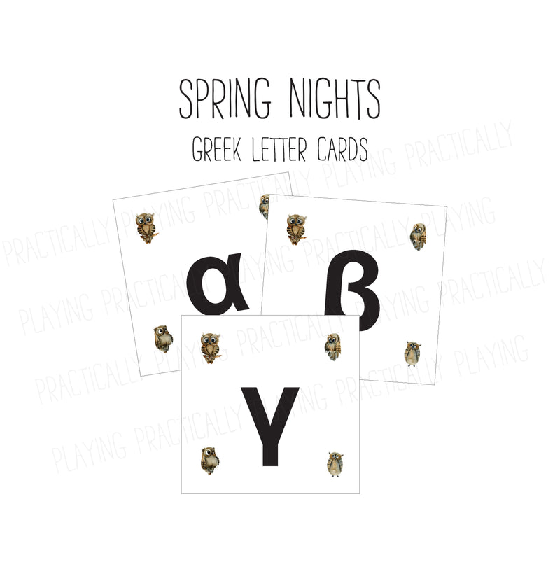 Spring Nights Letter Pack