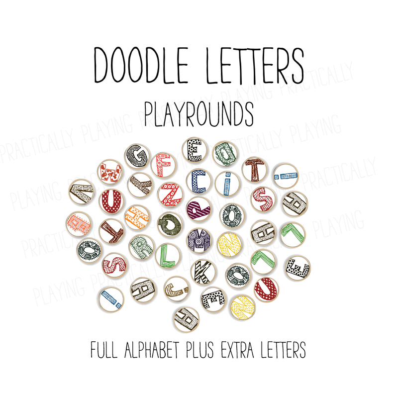 Doodle  Alphabet PlayRound Mega Pack