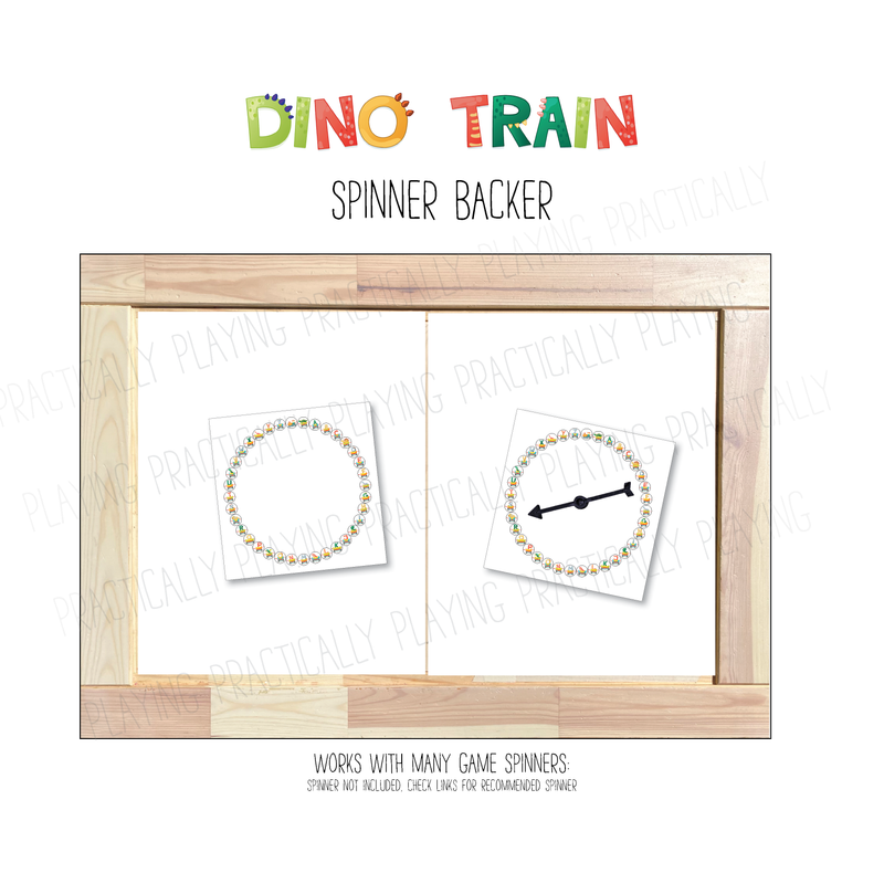 Dino Train Alphabet Spinner