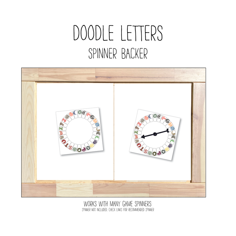 Doodle  Alphabet Spinner